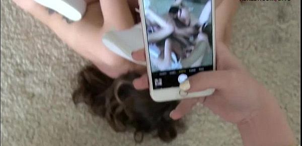  New girl asked to fondle sister&039;s pussy